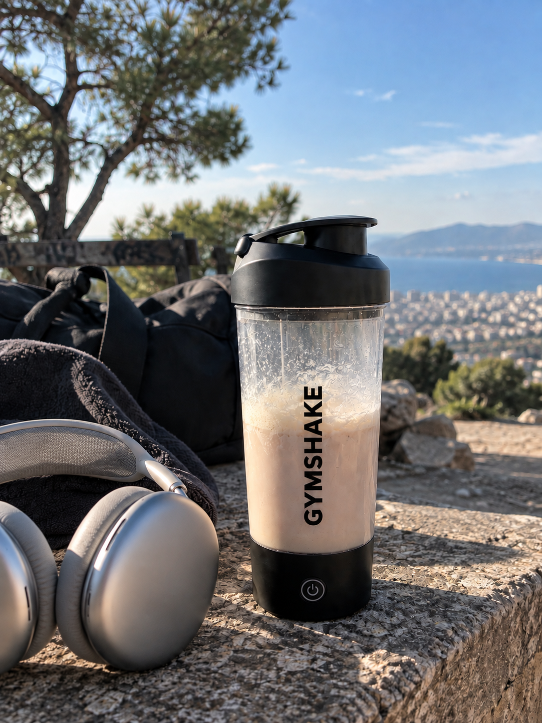 GymShake® - Ηλεκτρικός αναδευτήρας πρωτεΐνης